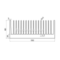 Aluminium Circular Case Time Paignement Extrusion d'aluminium